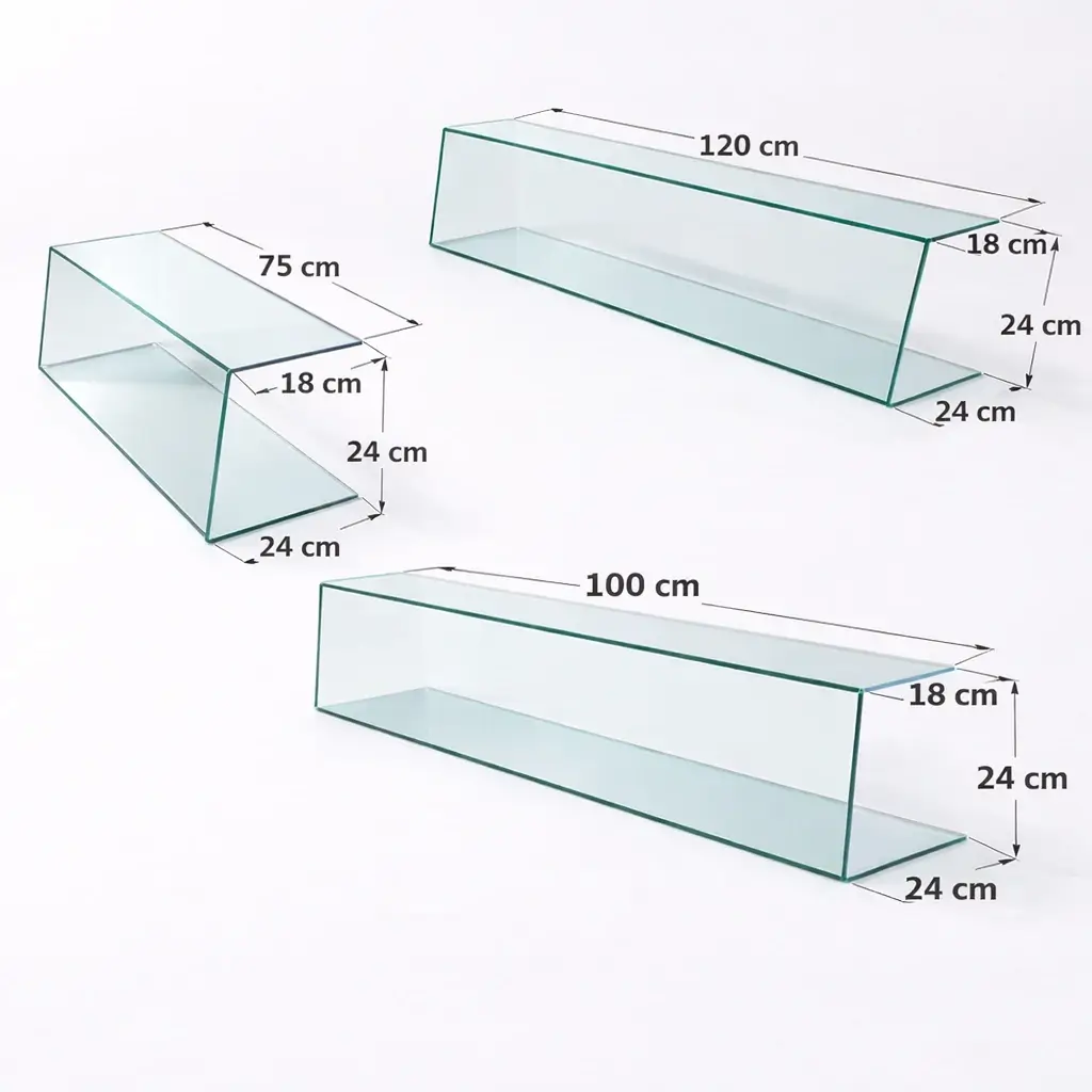 Pare haleine en Plexiglas 100, 120 cm ou 75 cm 3 Pare haleine 75 100 120 cm de longueur