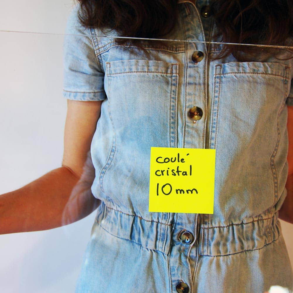 Plaque Plexiglass Transparent 10mm sur mesure - Premium (Coulé) 20 Plexiglas Transparent 10 mm