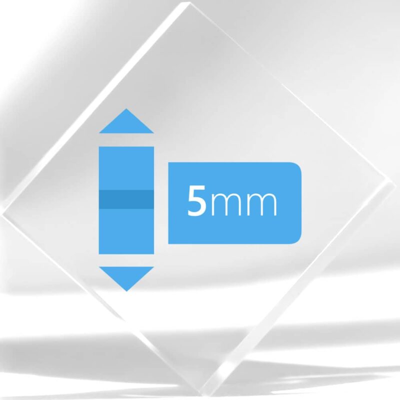 Plexiglass 5 mm sur mesure