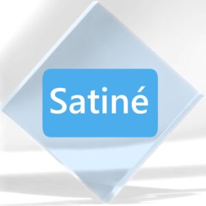 Plexiglass satiné