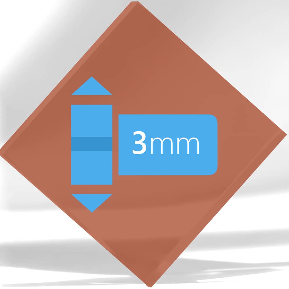 Plexiglass Fumé Marron Foncé 3 mm sur mesure 5 Découpe Plexiglass Fumé Marron Foncé 3 mm