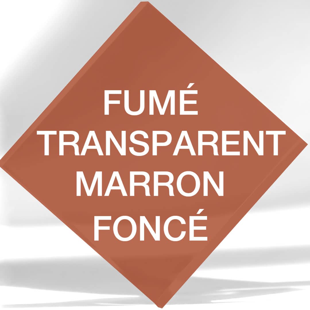 Plexiglass Fumé Marron Foncé 6 mm sur mesure 3 Plaque Plexiglas Fumé Transparent Marron Foncé 6 mm