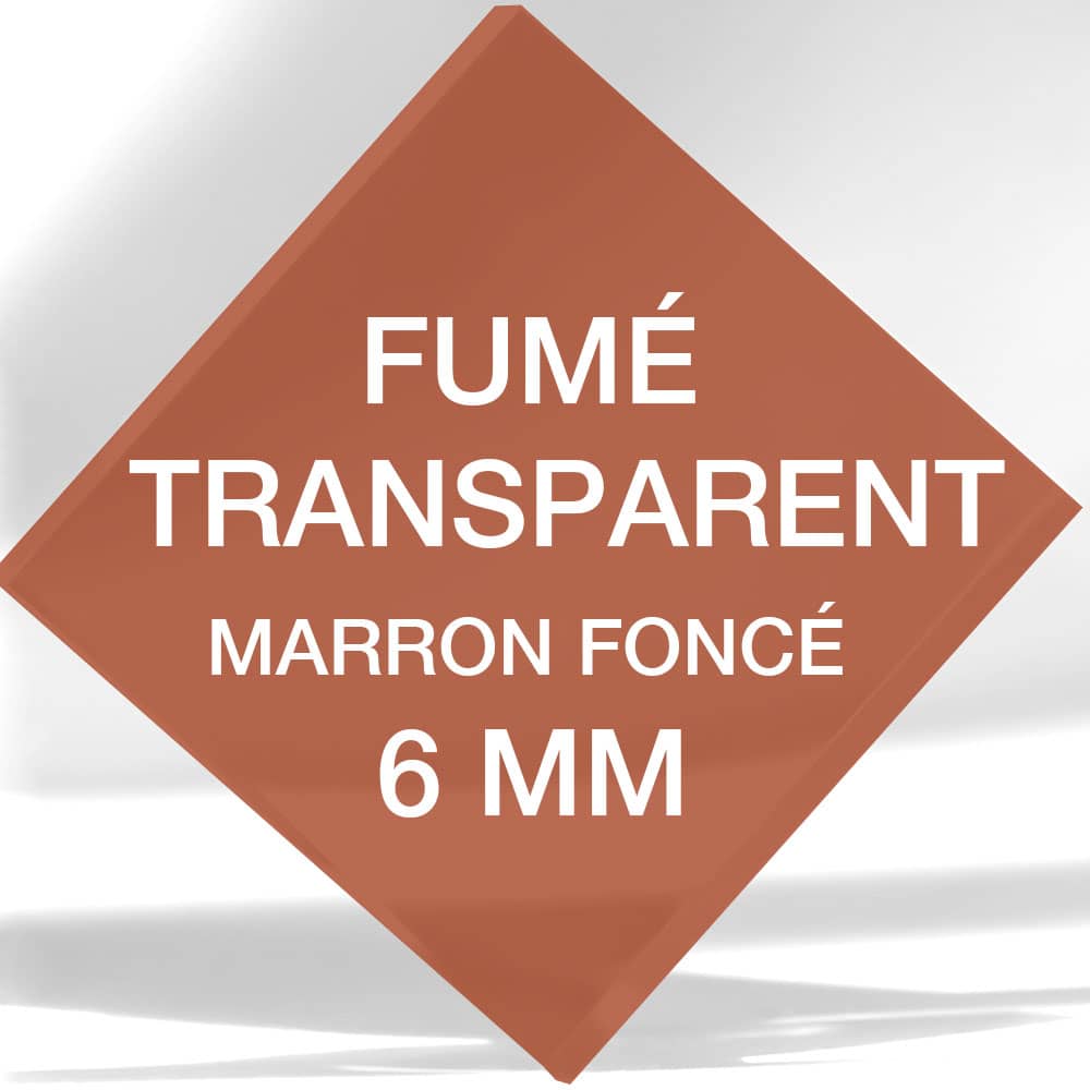 Plexiglass Fumé Marron Foncé 6 mm sur mesure 4 Plexiglas Fumé Transparent Marron Foncé 6 mm