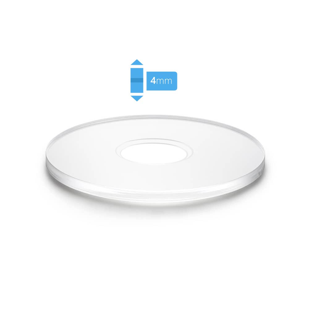 Anneau Plexiglass Transparent sur mesure épaisseur 4 mm