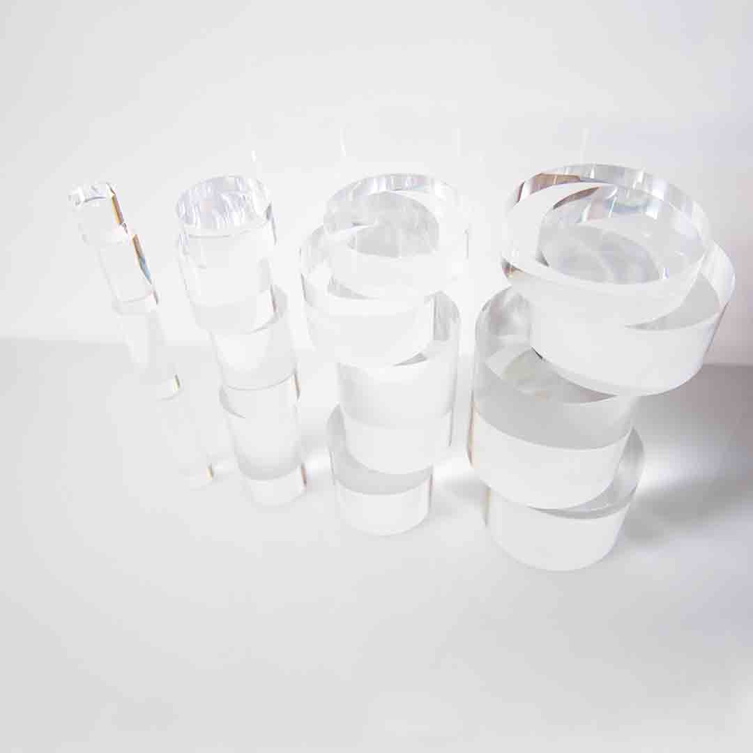 2 Présentoirs à Bijoux En Acrylique Transparent - Support En T Pour Boucles D'oreilles, Colliers, Bracelets - Organisateur élégant