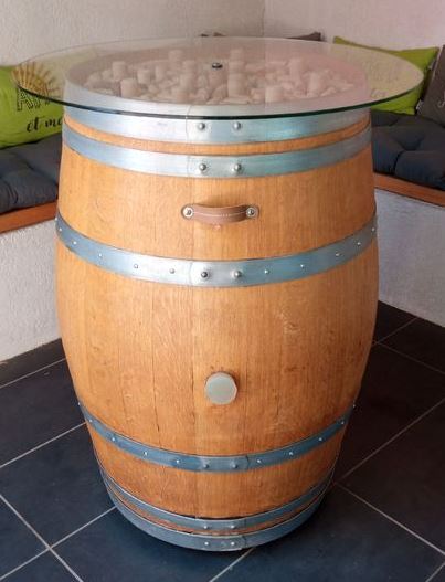 plateau tonneau plexiglass transparent