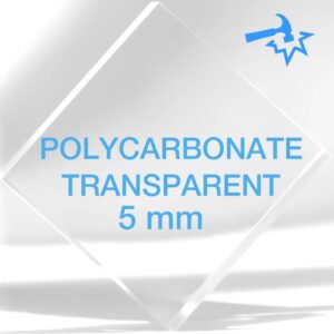 Polycarbonate transparent sur mesure 5 mm
