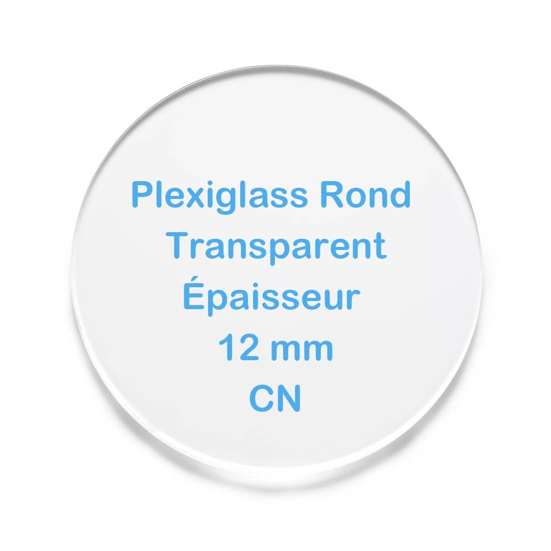Rond Plexiglass 12 mm CN GS