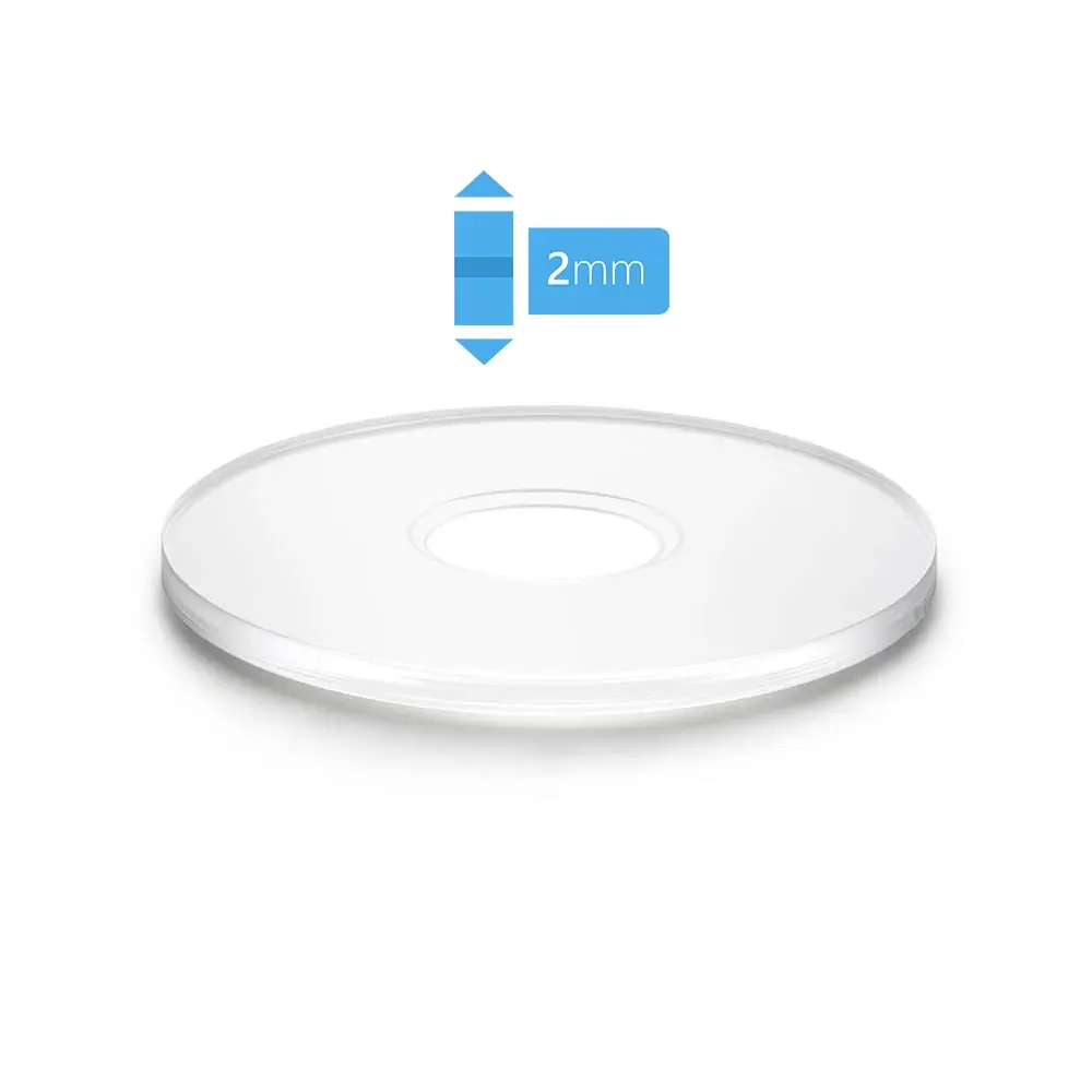 Anneau Plexi Transparent 2 mm