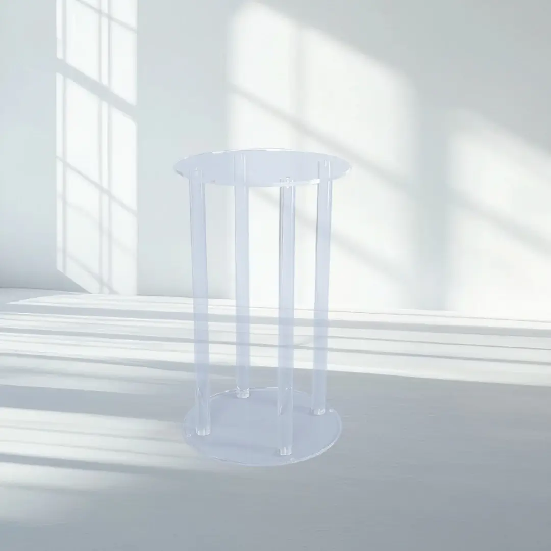 Mange debout transparent plexiglass