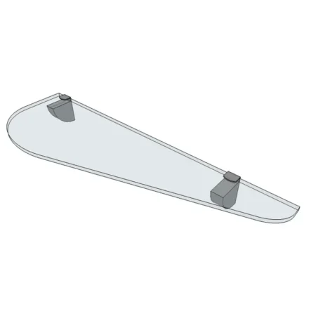 Tablettes Murales Transparentes