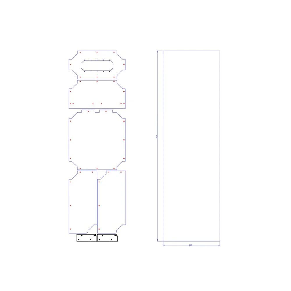 Couvercle de panneau en Polycarbonate Compact Transparent 4 mm