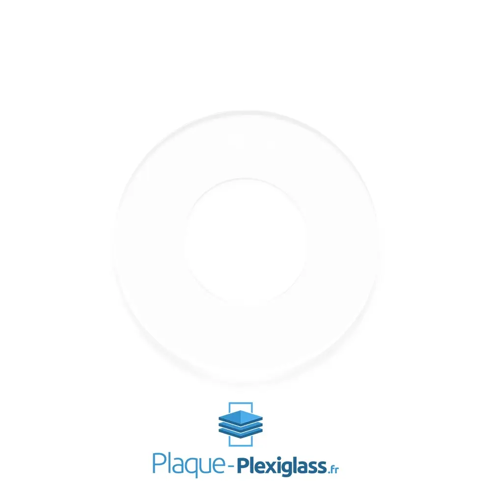 Anneau Plexiglass Blanc Diffusant