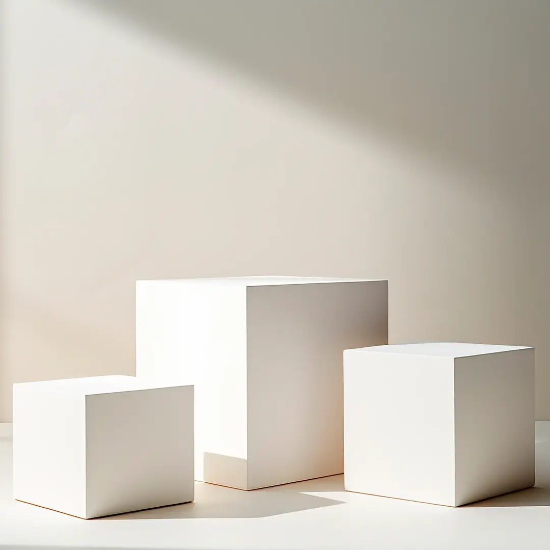 Stele Blanc Sur Mesure