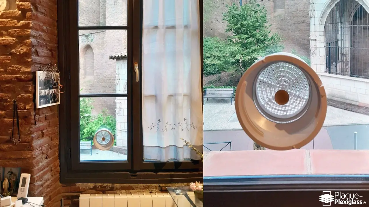 Comment faire un trou dans une vitre pour climatiseur ?
