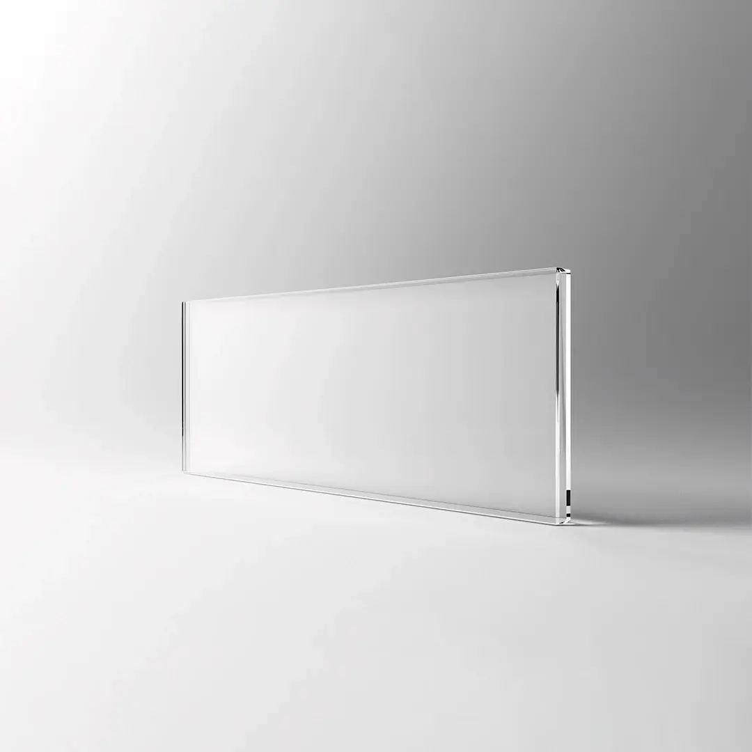 Capot de protection étanche transparent 5 faces sur mesure en Plexiglass 5 mm - Collage Invisible