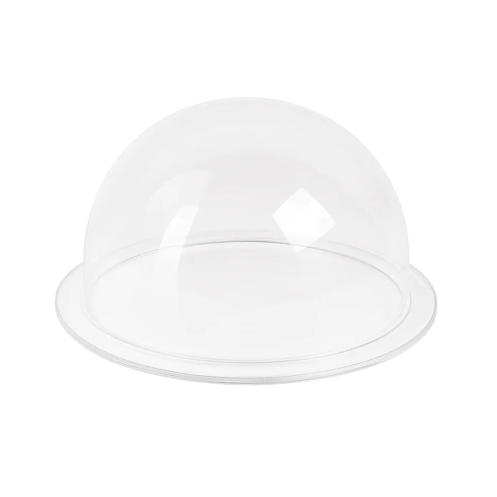 Cloche Ronde Transparente Demi sphere Plexiglas Acrylique avec Socle Rond 10 mm