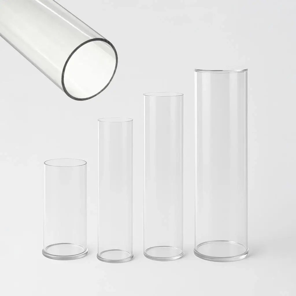 Tube plexi transparent sur mesure