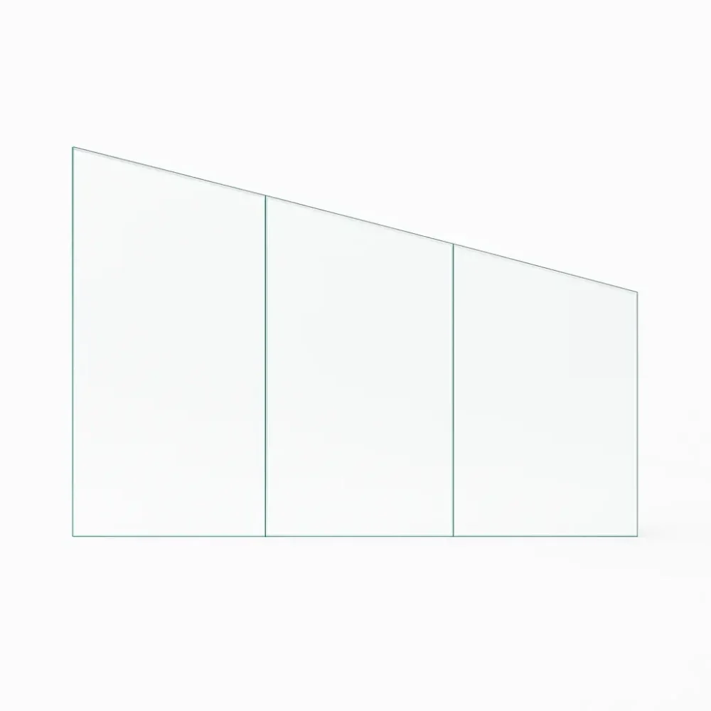 Fenetre Trapeze Plexiglas Sur Mesure 3 Plaques 4 mm