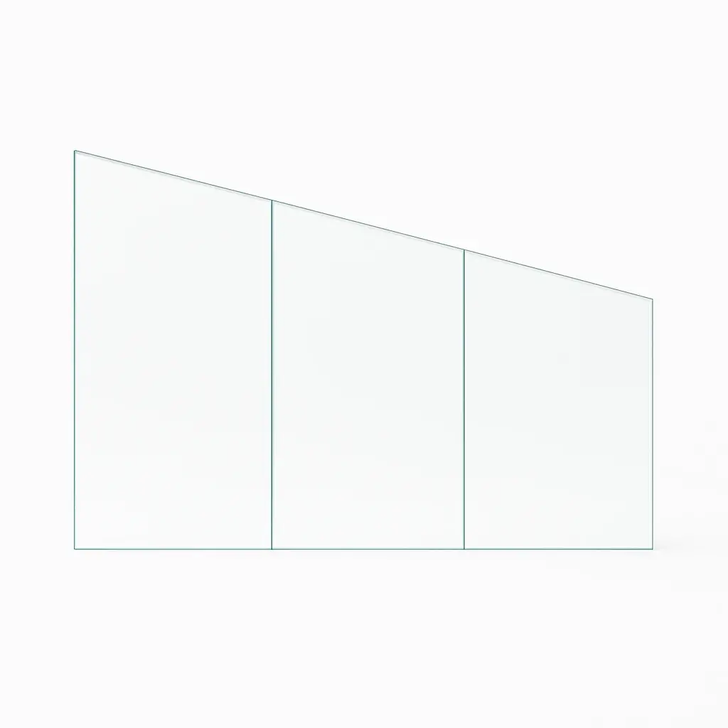 Fenetre Trapeze Plexiglas Sur Mesure 3 Plaques 4 mm