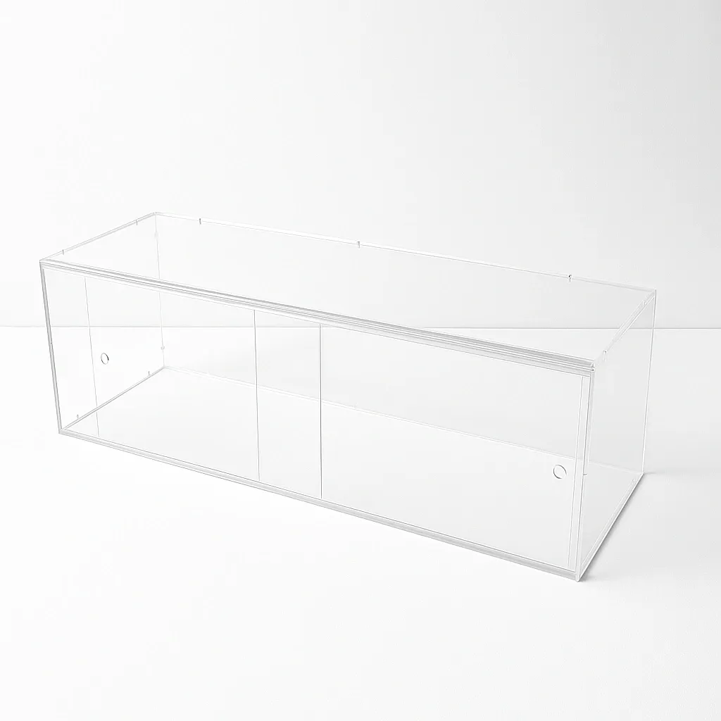 Vitrine Plexiglass Porte Coulissante