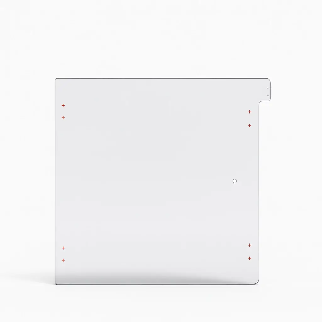 Porte de machine en Polycarbonate antistatique de 5 mm - Découpe sur mesure