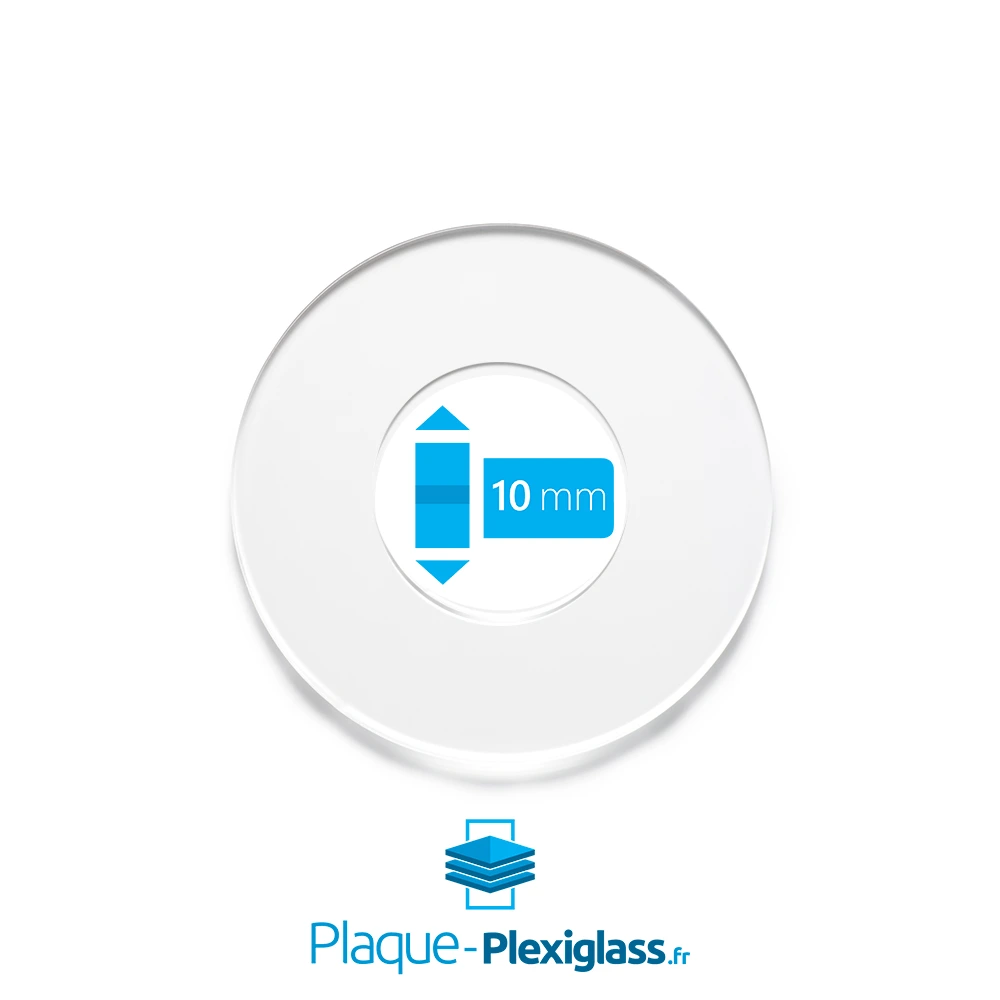 Anneau Plexi 10 mm sur mesure