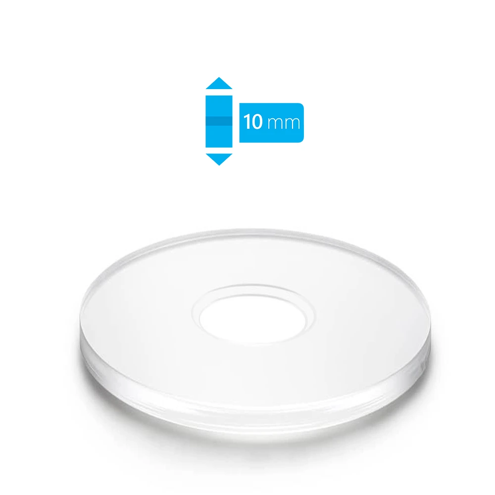 Anneau Plexiglas 10 mm sur mesure