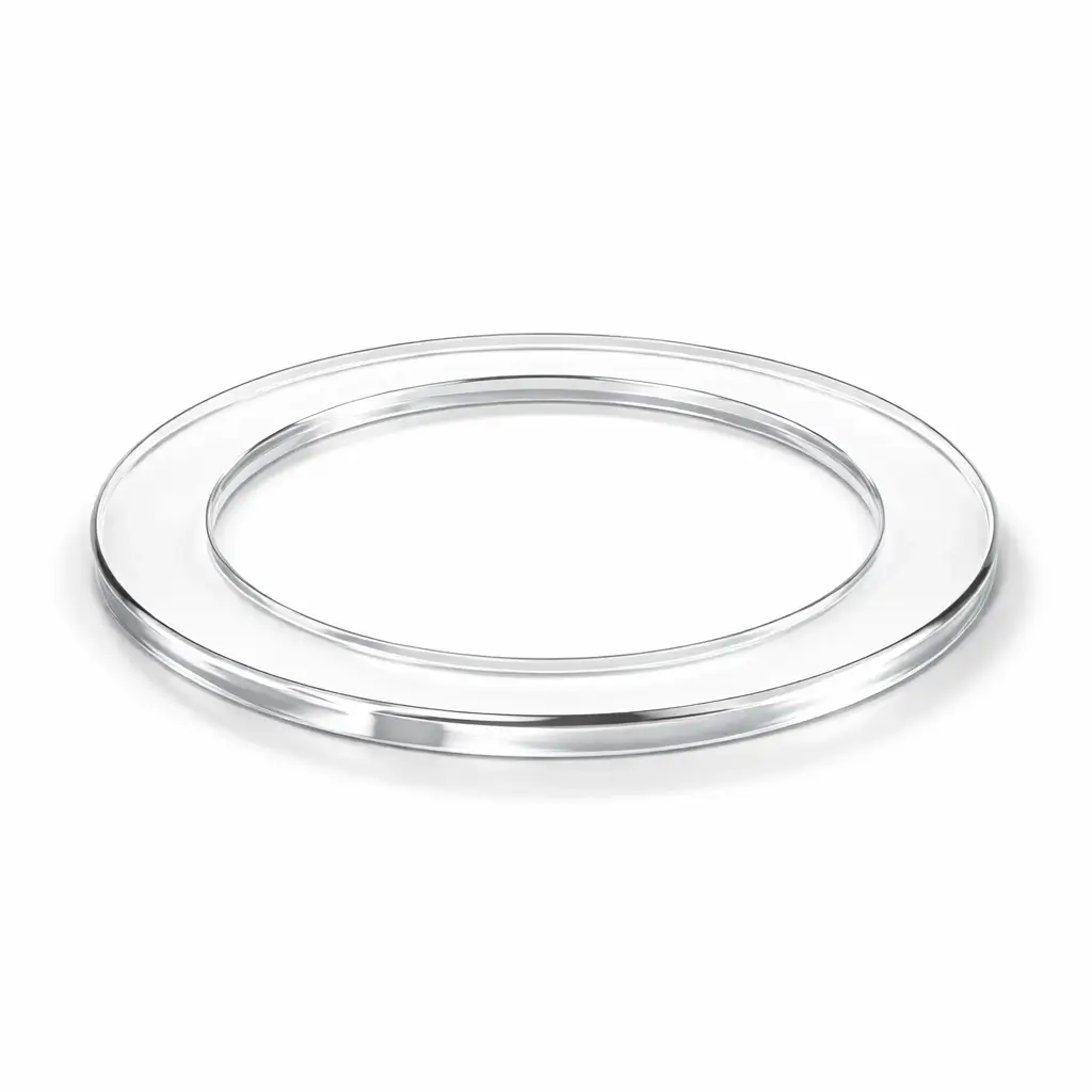 Anneau Plexiglass transparent 5 mm sur mesure - CN / GS 7 Anneau Plexiglass transparent 5 mm sur mesure - CN / GS – Image 7