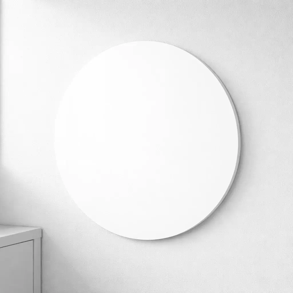 Disque blanc sur mesure 5mm