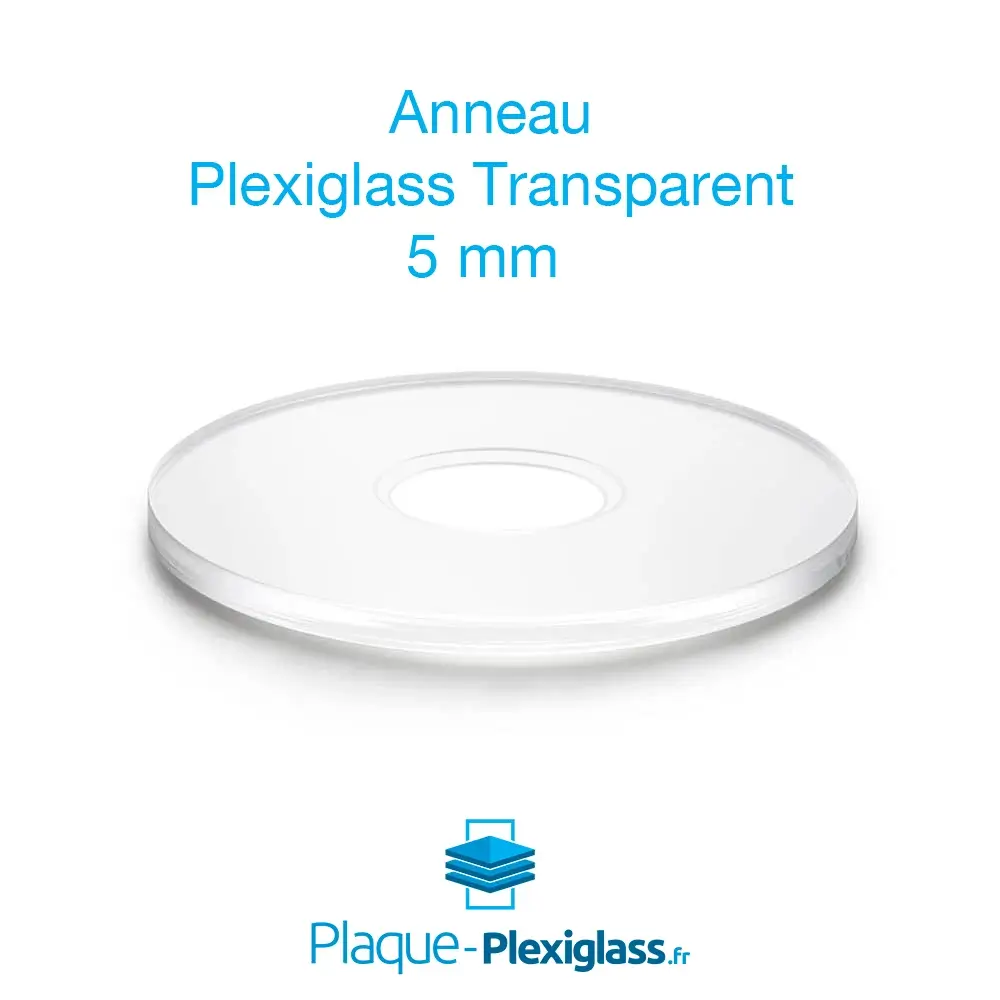 Anneau Plexiglass transparent 5 mm sur mesure - CN / GS 9 Anneau Plexiglass transparent 5 mm sur mesure - CN / GS – Image 9