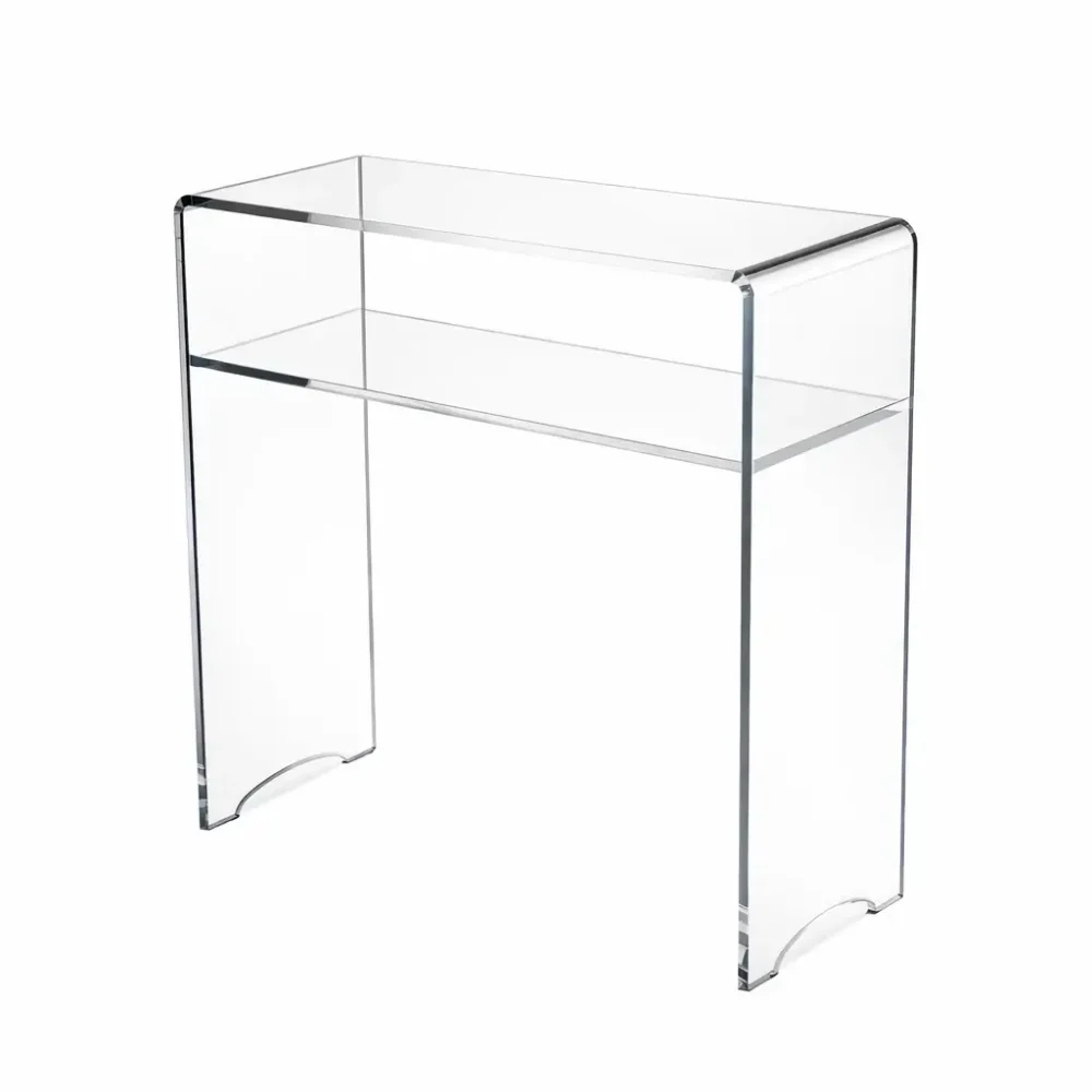Console transparente plexiglass 15 mm 90 x 30 cm