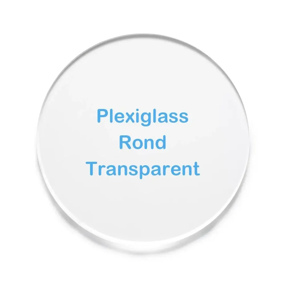 Rond Plexiglass Transparent