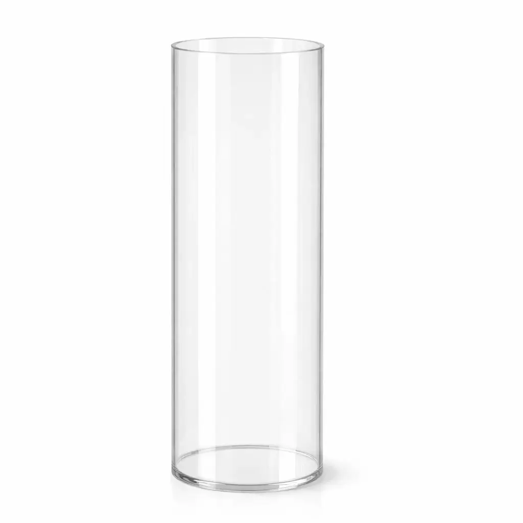 Tube transparent diamètre 30 cm 3 Tube transparent diamètre 30 cm avec fond sans couvercle