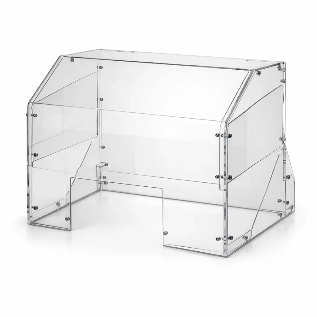 Carter de protection machine en plexiglass 4 mm sur mesure