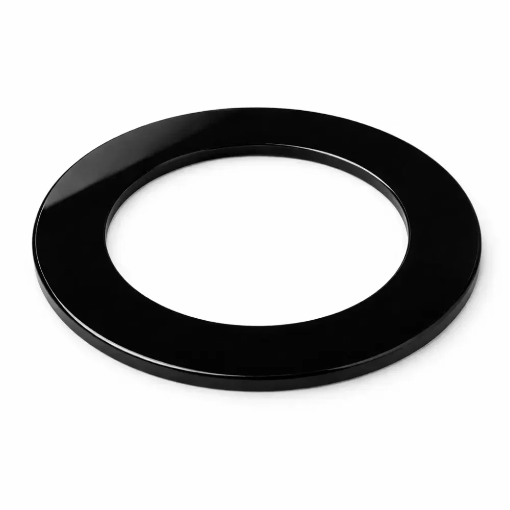 Anneau Plexiglas Noir