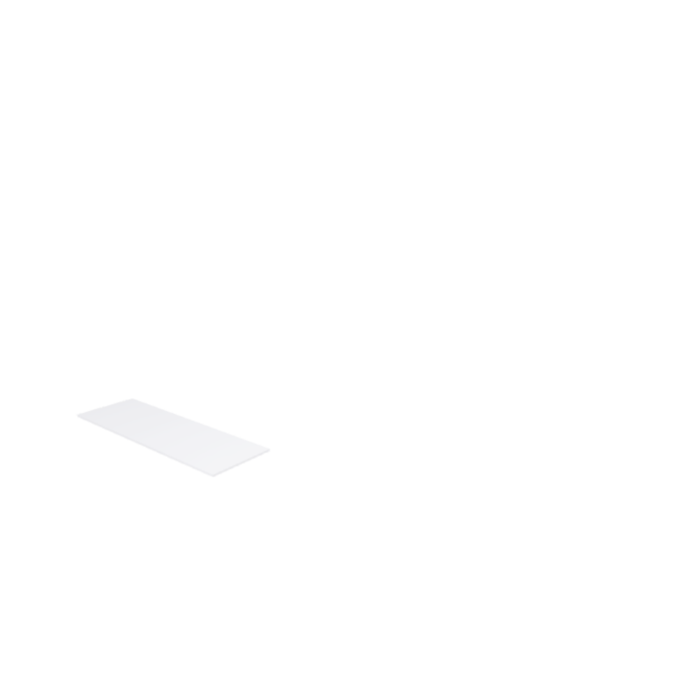 Découpe de Plaque Plexiglass Transparent Premium (Coulé) 90x30cm | 5 mm | Angles: Carrés | Champs: Polis (Découpe Laser)