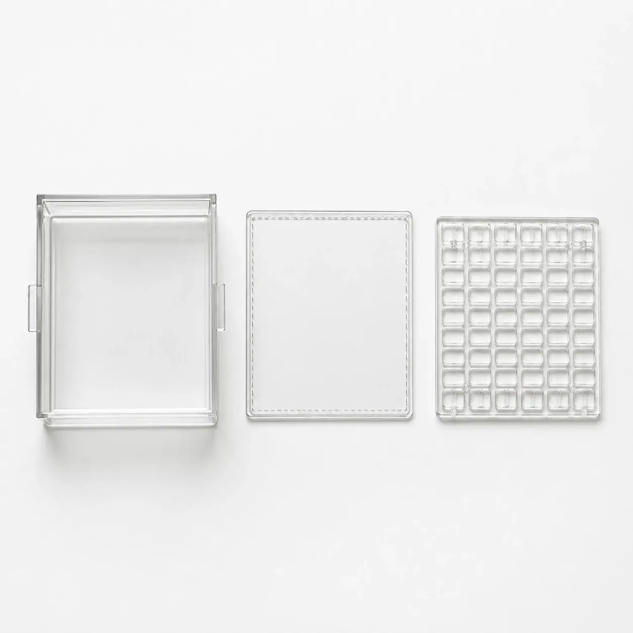 Bac Sueur Transparent Plexiglass sur mesure