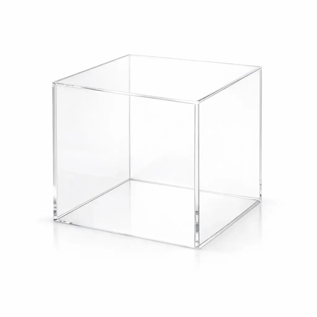 Bac transparent etanche sur mesure en Plexiglas Epaisseur 5 mm.