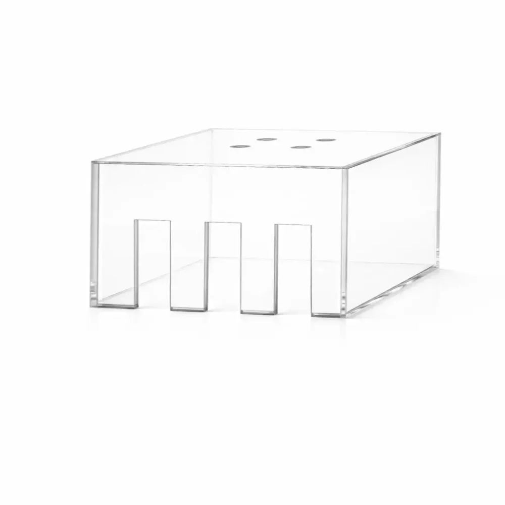 Capot plexiglass transparent 3 mm sur mesure - 4 faces