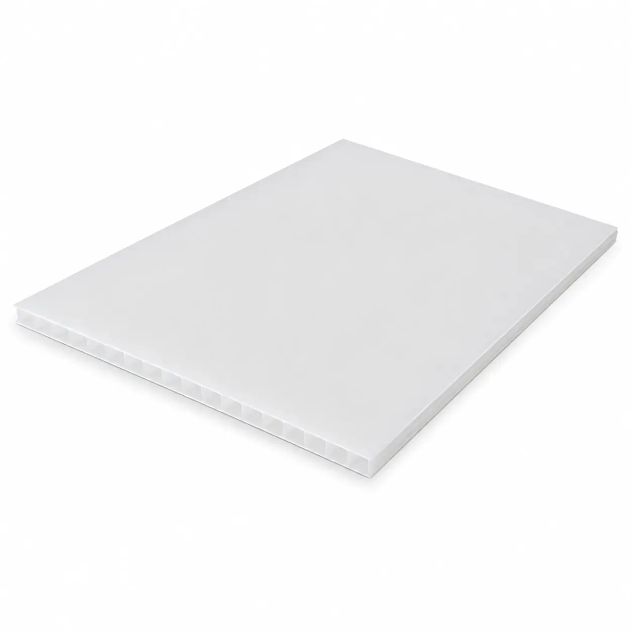 Plaque Polycarbonate Alvéolaire Opale 6 mm Sur Mesure