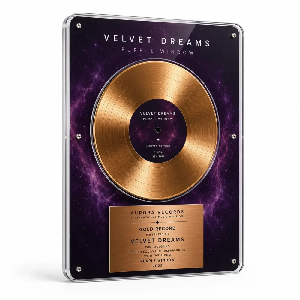 Cadre mural vinyle personnalisé en Plexiglass Premium avec impression UV