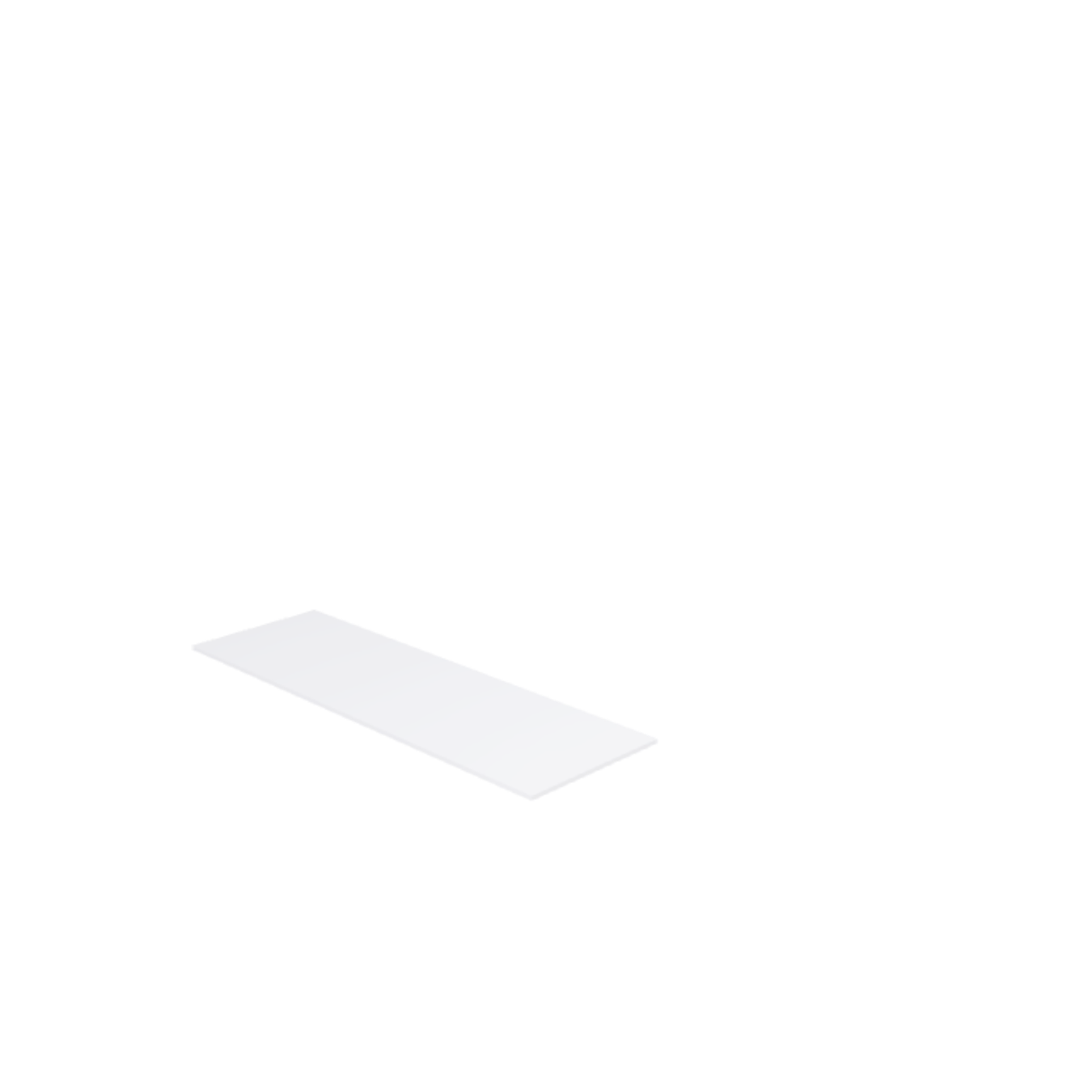 Découpe de Plaque Plexiglass Transparent Premium (Coulé) 15.5x4.5cm | 4 mm | Angles: Carrés | Champs: Polis (Découpe Laser)
