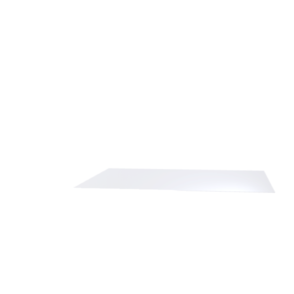 Découpe de Plaque Plexiglass Transparent Premium (Coulé) 70x45cm | 3 mm | Angles: Arrondis | Rayon: 5 mm | Champs: Polis (Découpe Laser)
