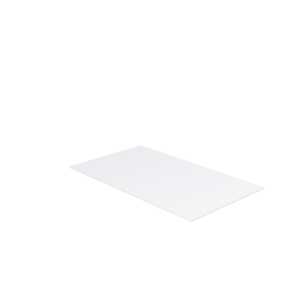Découpe de Plaque Polycarbonate Incassable Transparent 210x106cm | 4 mm | Angles: Carrés | Champs: Polis (Découpe Laser)
