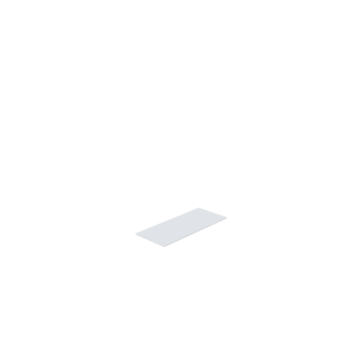 Découpe de Plaque Plexiglass Translucide Dépoli Premium 65x33cm | 3 mm | Angles: Carrés | Champs: Polis (Découpe Laser)